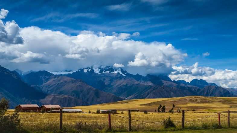 The Andes Mountains is the longest mountain range in the world.
