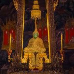 The Emerald Buddha in Wat Phra