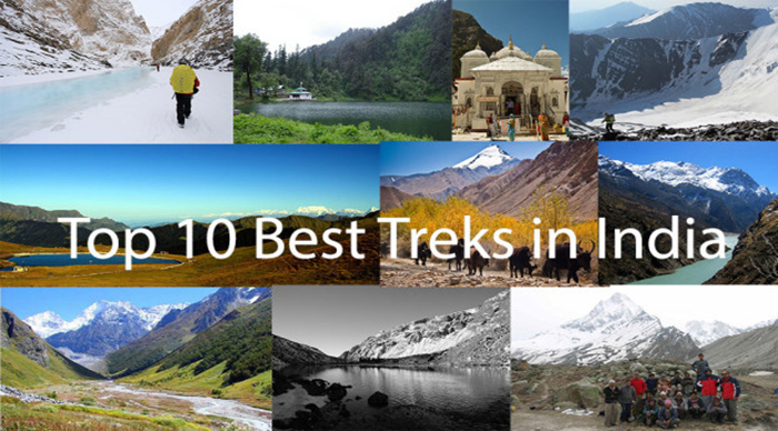Top 10 best treks in India Collage