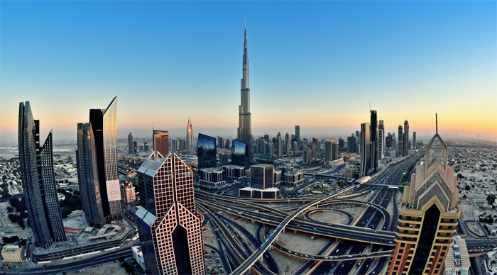 Dubai Skyline view