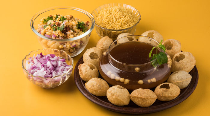 Picture of Pani Puri, Indian street food