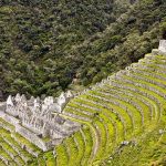 Winay Wayna an Inca ruin along the Inca Trail to Machu Picchu